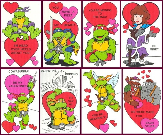 Detail Ninja Turtle Valentines Cards Nomer 10