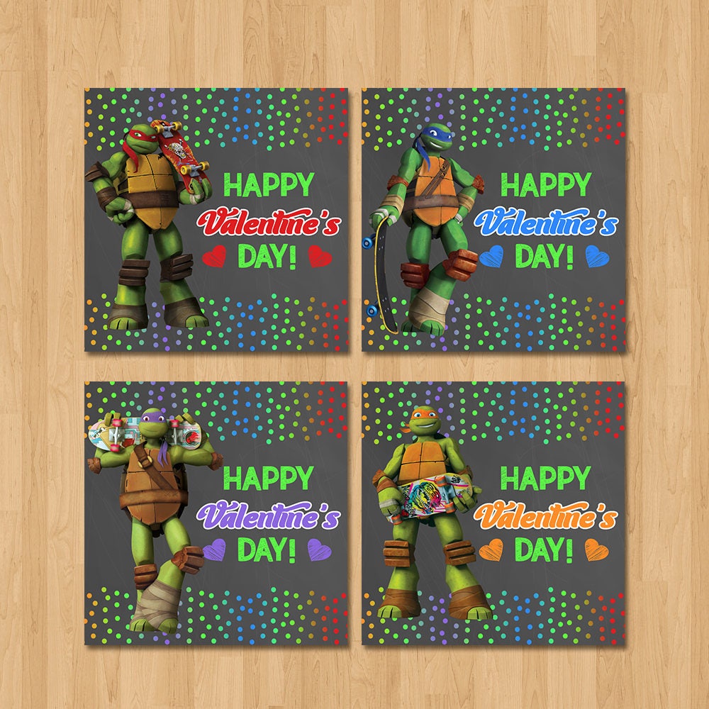 Detail Ninja Turtle Valentines Day Nomer 28