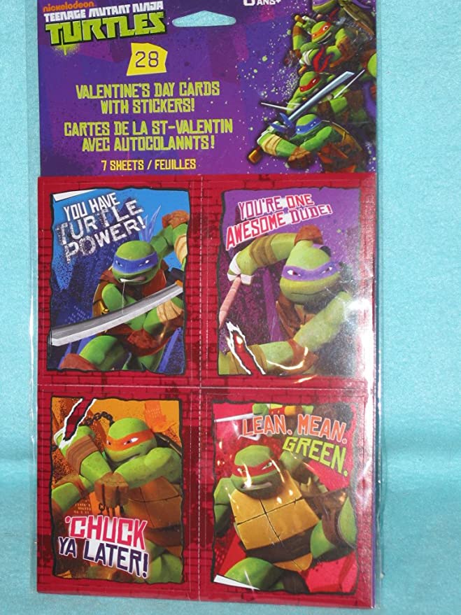 Detail Ninja Turtle Valentines Day Card Nomer 13