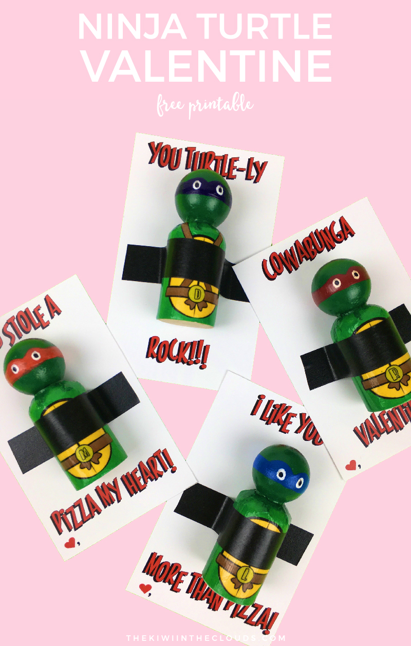 Detail Ninja Turtle Valentines Day Card Nomer 44