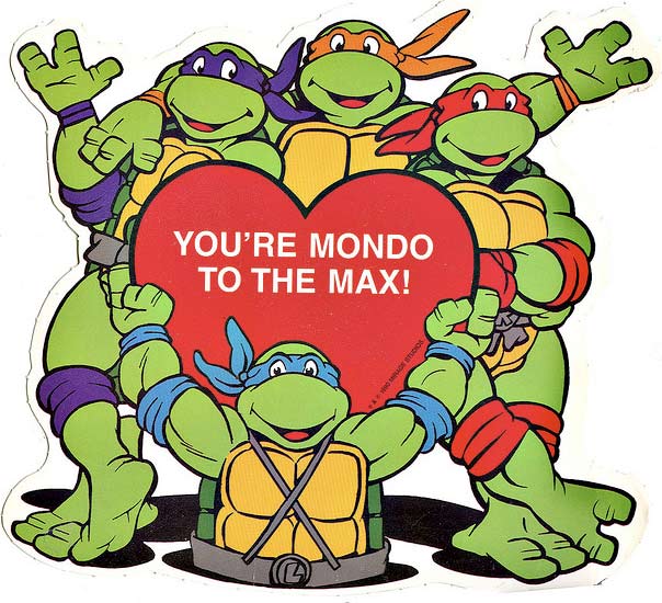 Detail Ninja Turtle Valentines Day Card Nomer 7