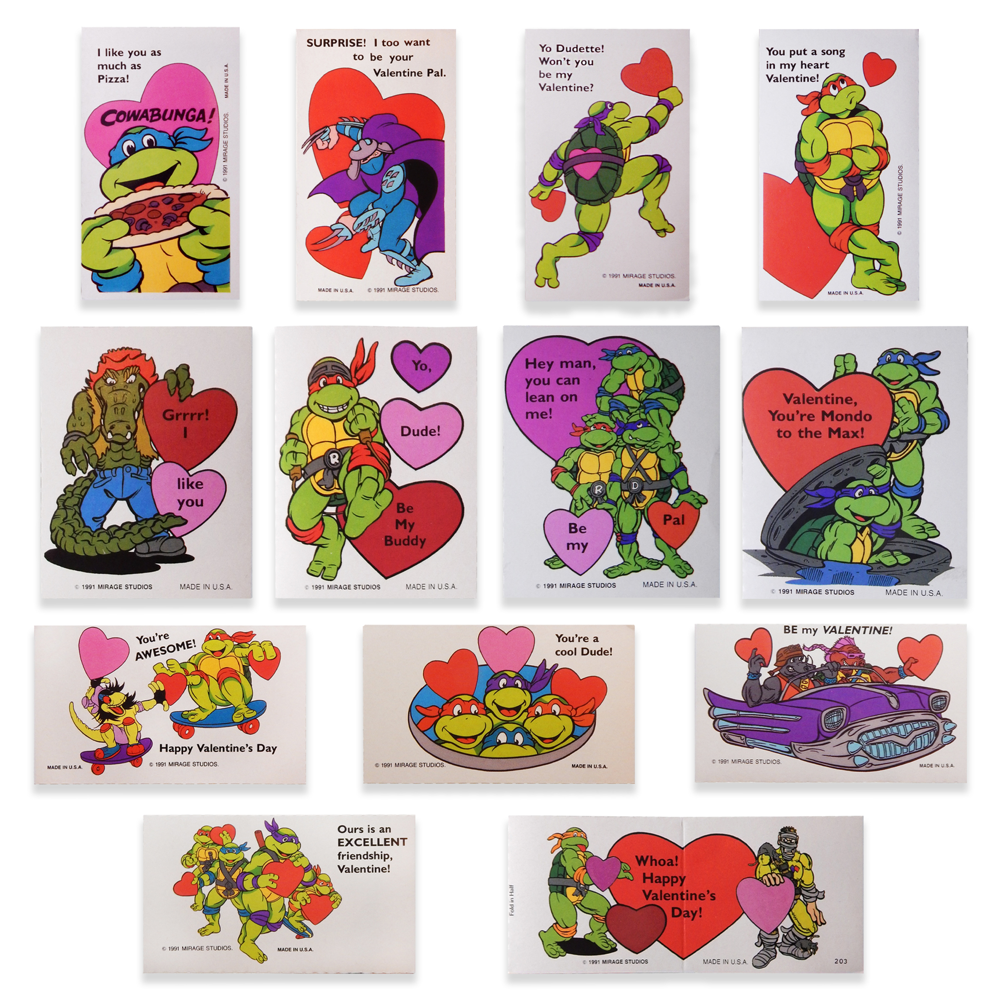 Detail Ninja Turtle Valentines Day Cards Nomer 46