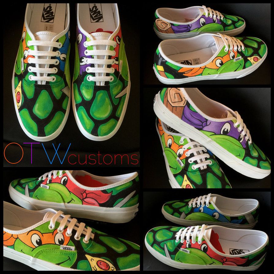 Detail Ninja Turtle Vans Shoes Nomer 14