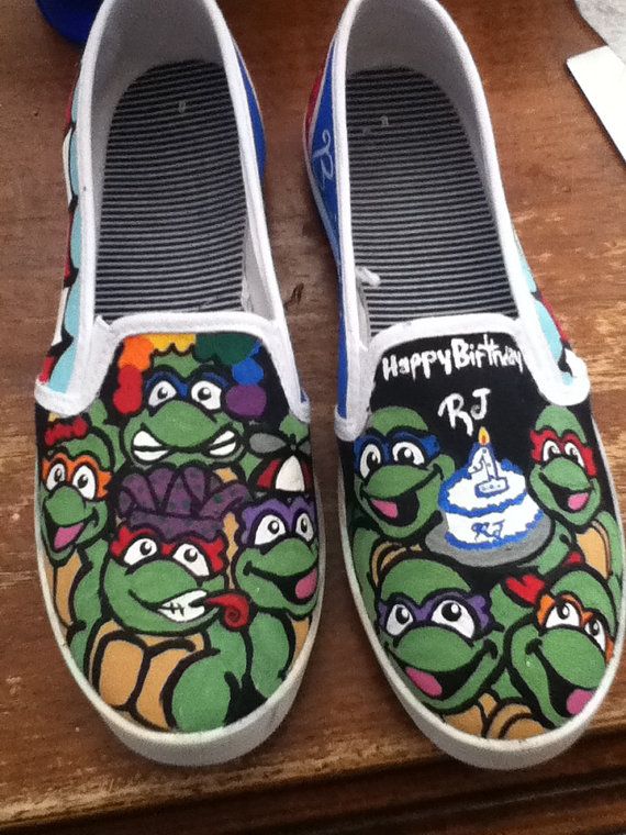 Detail Ninja Turtle Vans Shoes Nomer 15