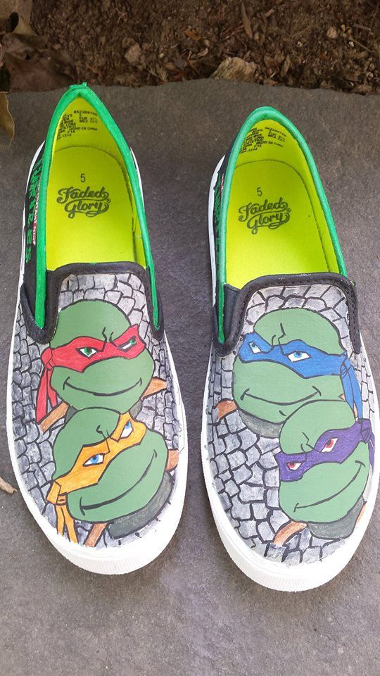 Detail Ninja Turtle Vans Shoes Nomer 17