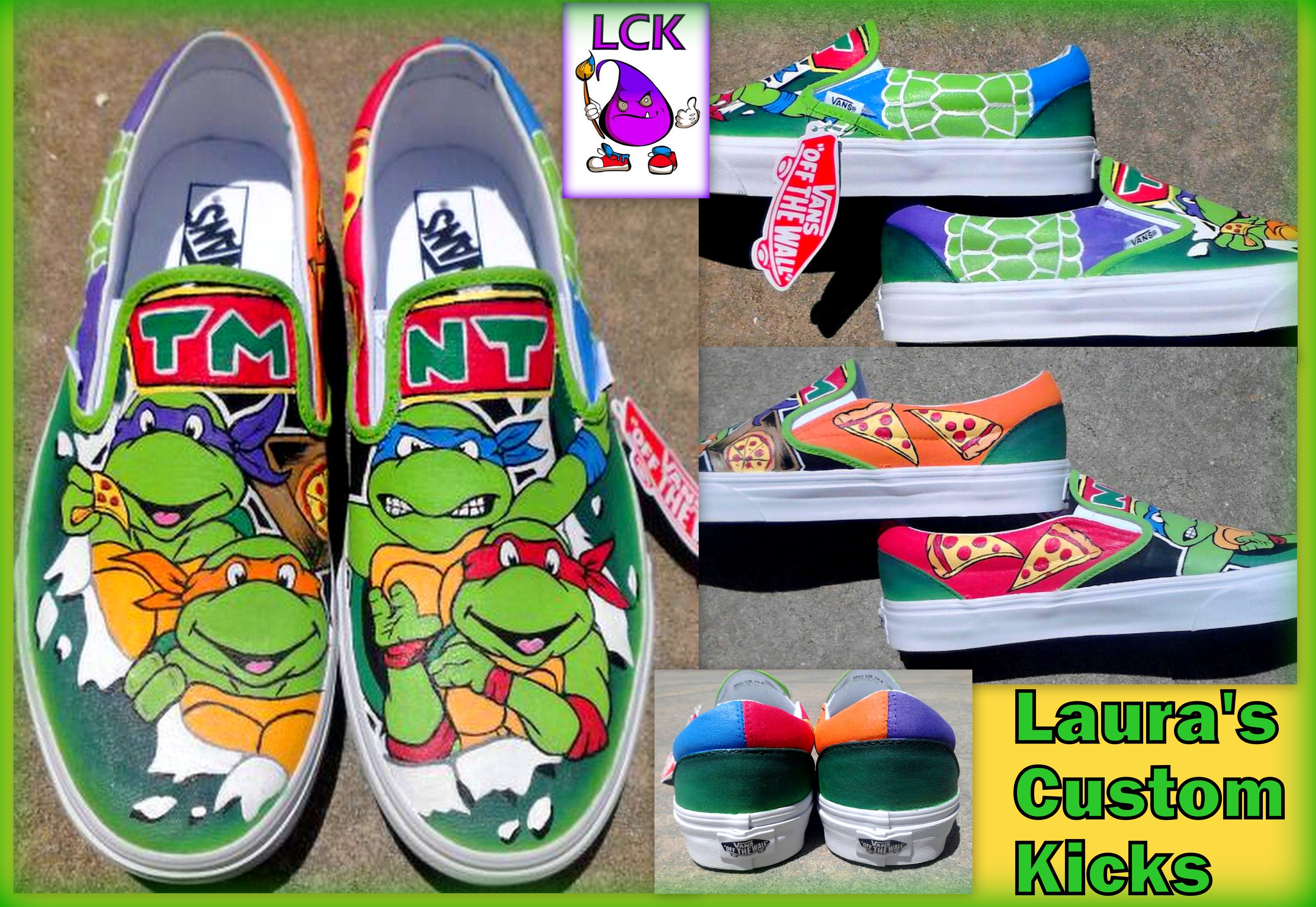 Detail Ninja Turtle Vans Shoes Nomer 7