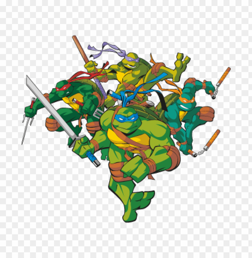 Detail Ninja Turtle Vector Nomer 2