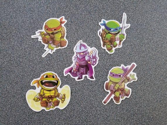 Detail Ninja Turtle Vinyl Stickers Nomer 21