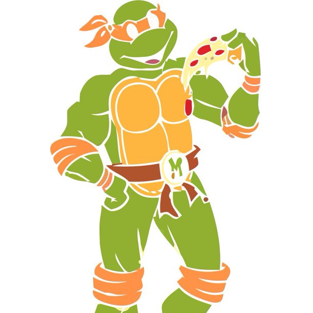 Detail Ninja Turtle Vinyl Stickers Nomer 27