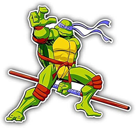 Detail Ninja Turtle Vinyl Stickers Nomer 45