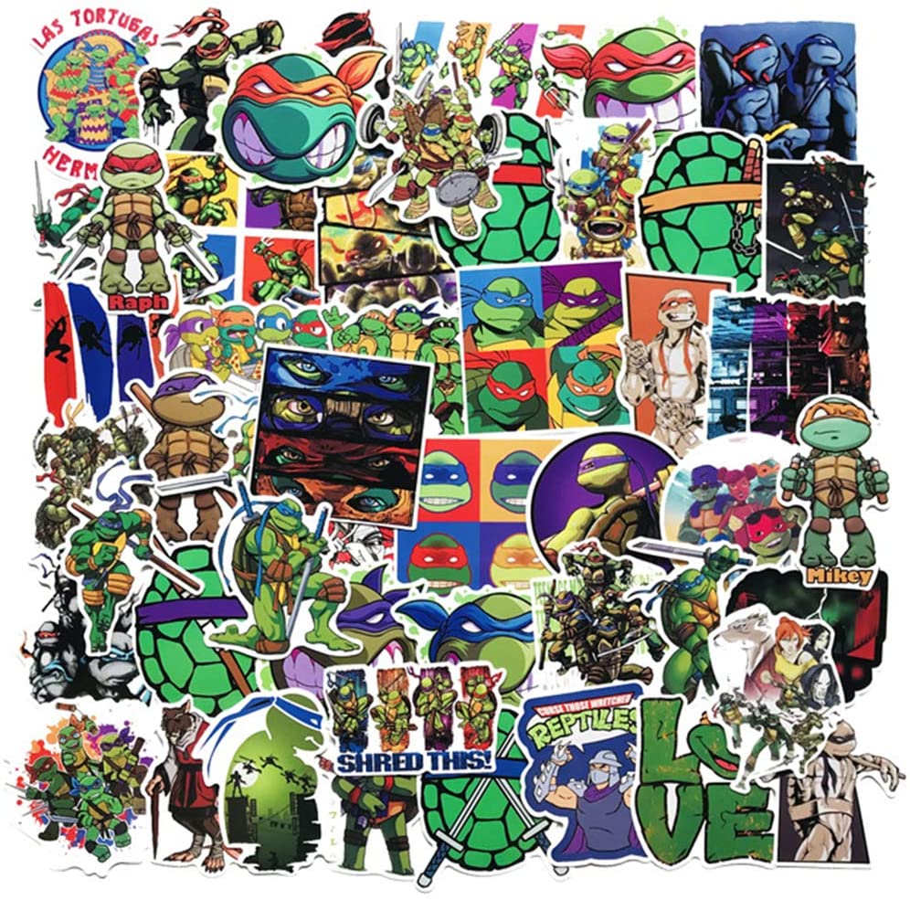 Detail Ninja Turtle Vinyl Stickers Nomer 51