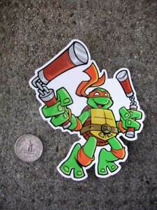 Detail Ninja Turtle Vinyl Stickers Nomer 9