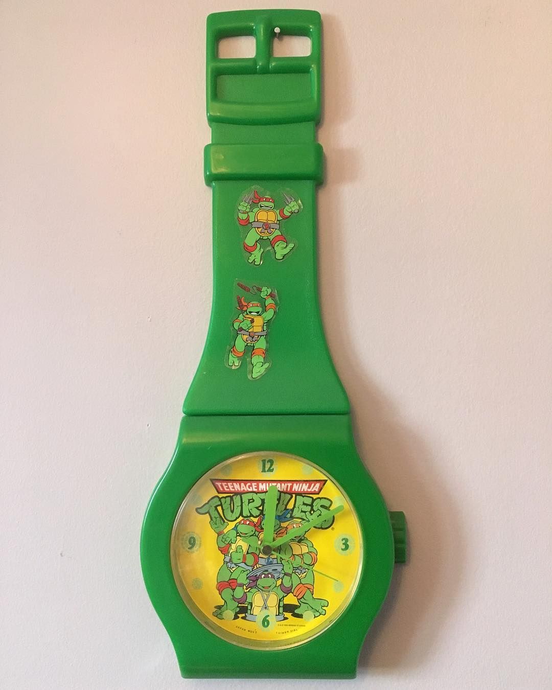 Detail Ninja Turtle Wall Clock Nomer 23