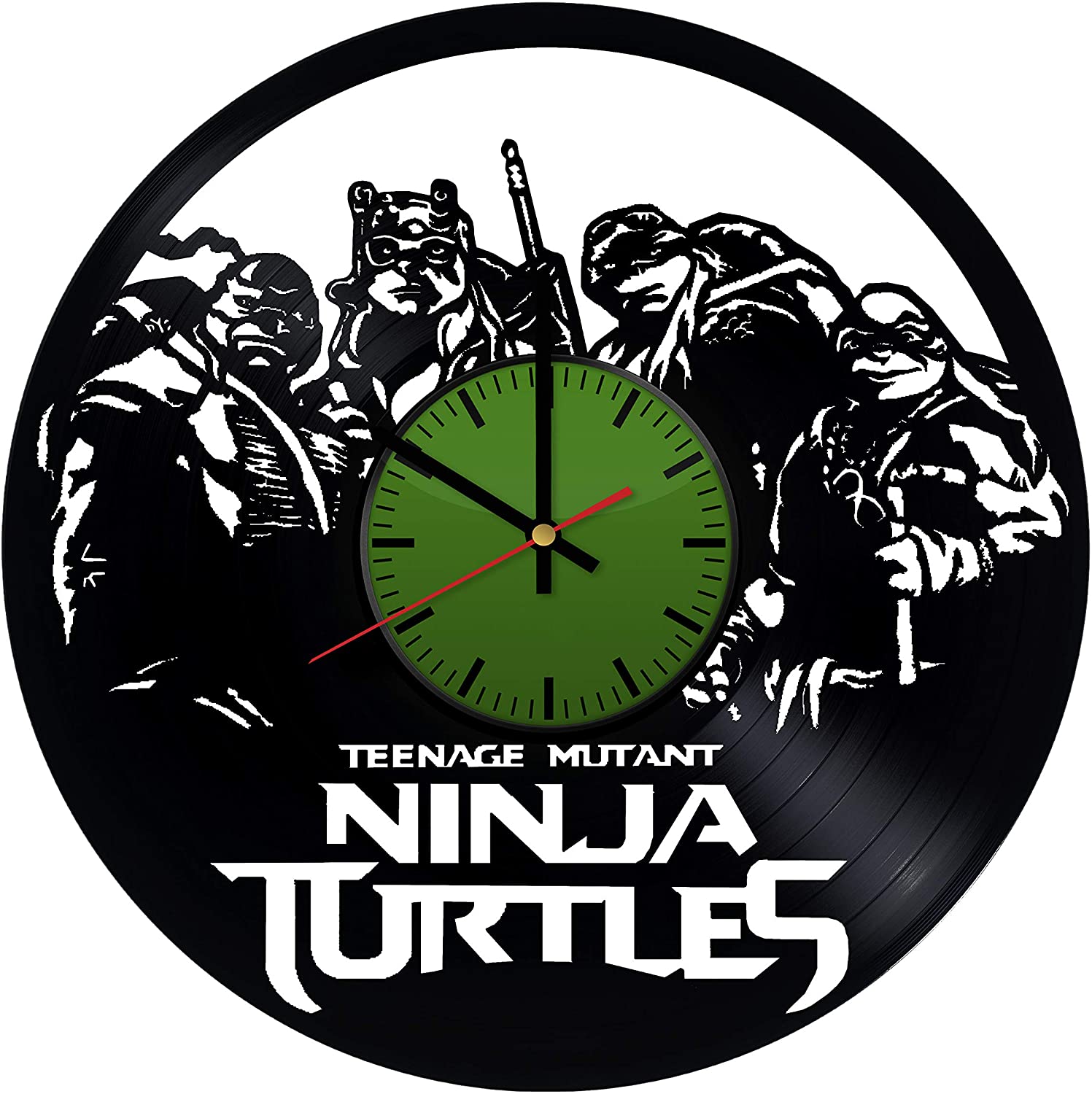 Detail Ninja Turtle Wall Clock Nomer 29