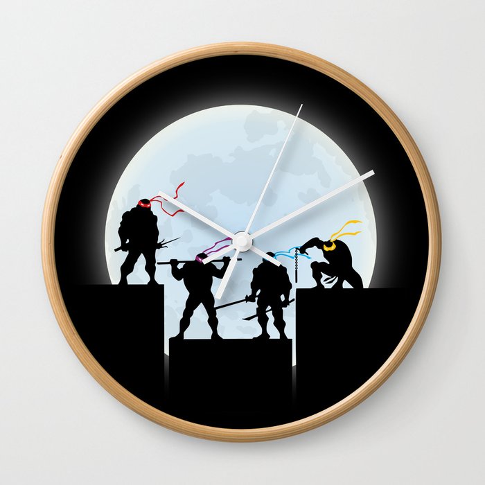Detail Ninja Turtle Wall Clock Nomer 4