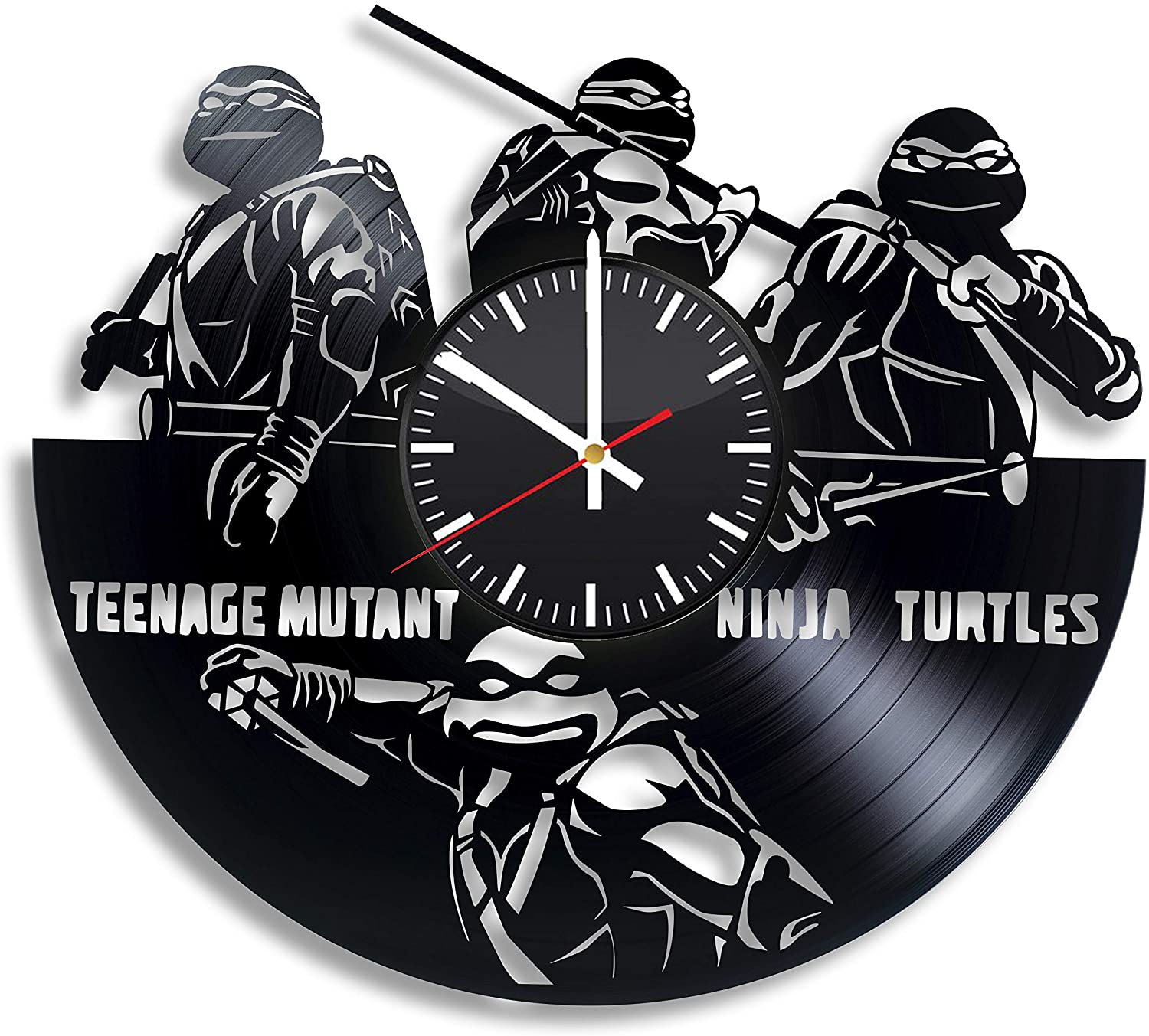 Detail Ninja Turtle Wall Clock Nomer 46