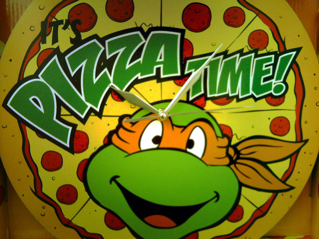 Detail Ninja Turtle Wall Clock Nomer 48