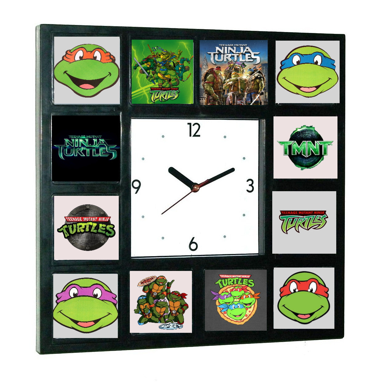 Detail Ninja Turtle Wall Clock Nomer 6