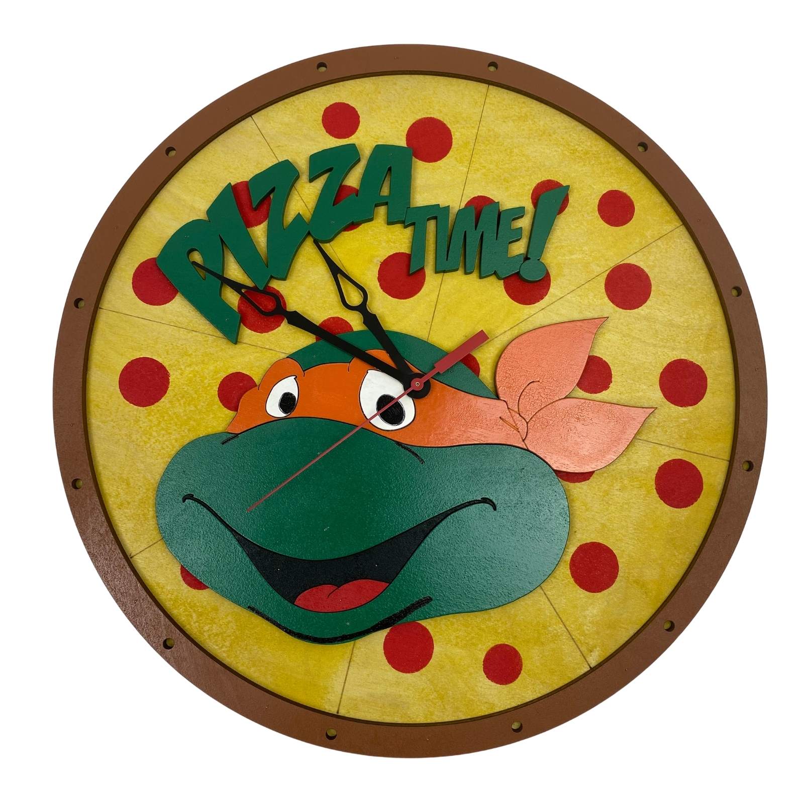 Detail Ninja Turtle Wall Clock Nomer 9