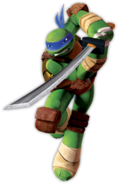 Detail Ninja Turtle Weapons Leonardo Nomer 3