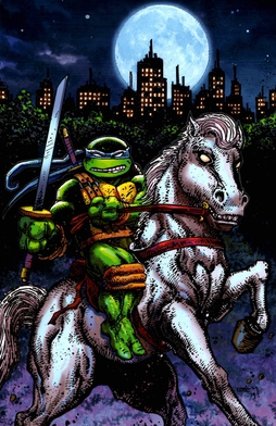 Detail Ninja Turtle Weapons Leonardo Nomer 21