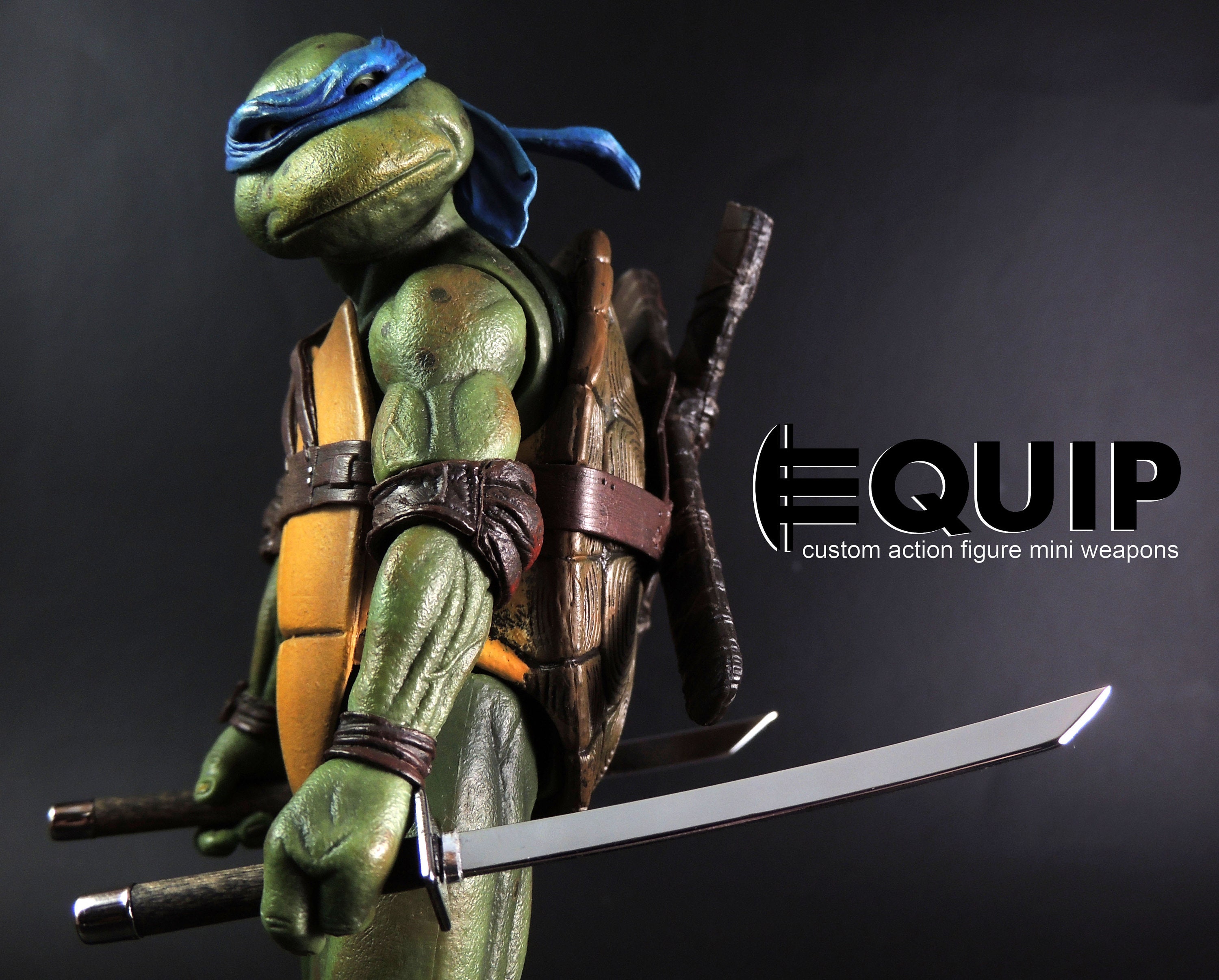 Detail Ninja Turtle Weapons Leonardo Nomer 28