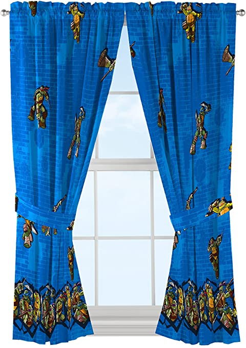 Ninja Turtle Window Curtains - KibrisPDR