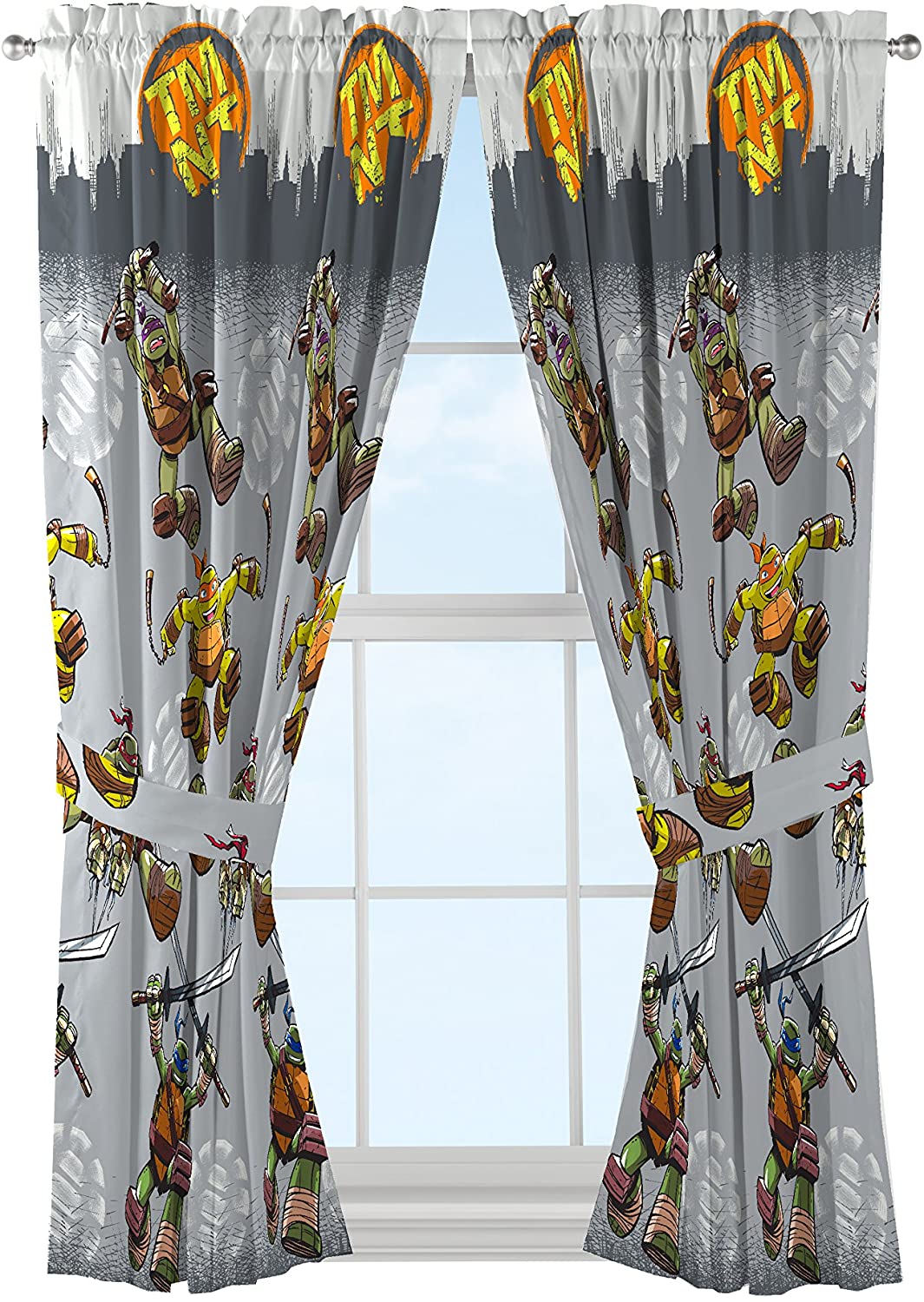 Detail Ninja Turtle Window Curtains Nomer 5