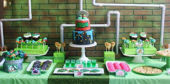 Detail Ninja Turtles Baby Shower Cake Nomer 18