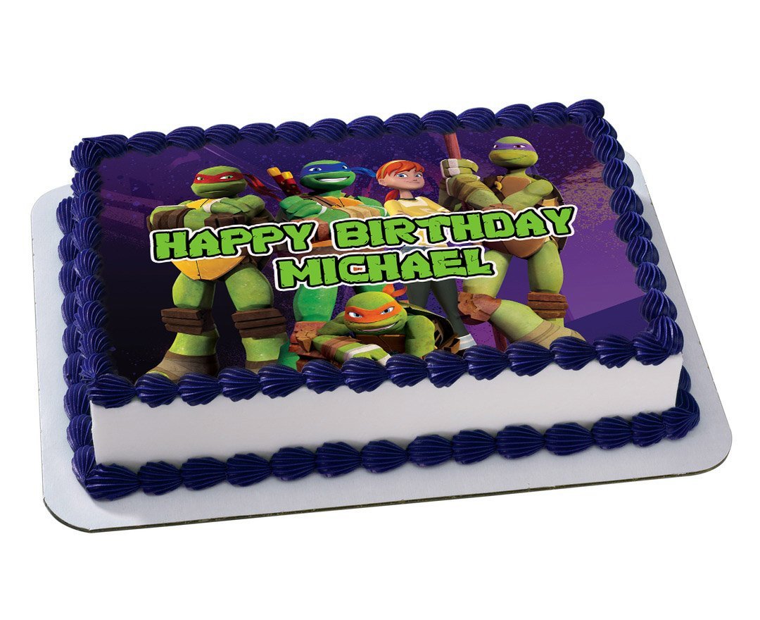 Detail Ninja Turtles Baby Shower Cake Nomer 23