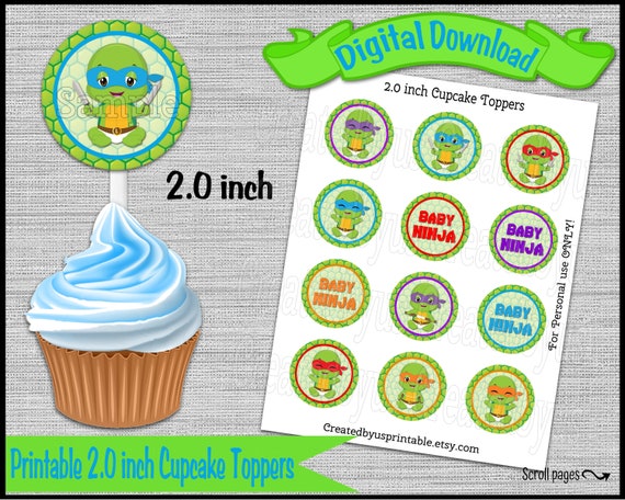 Detail Ninja Turtles Baby Shower Cake Nomer 43