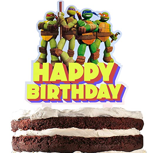 Detail Ninja Turtles Baby Shower Cake Nomer 45
