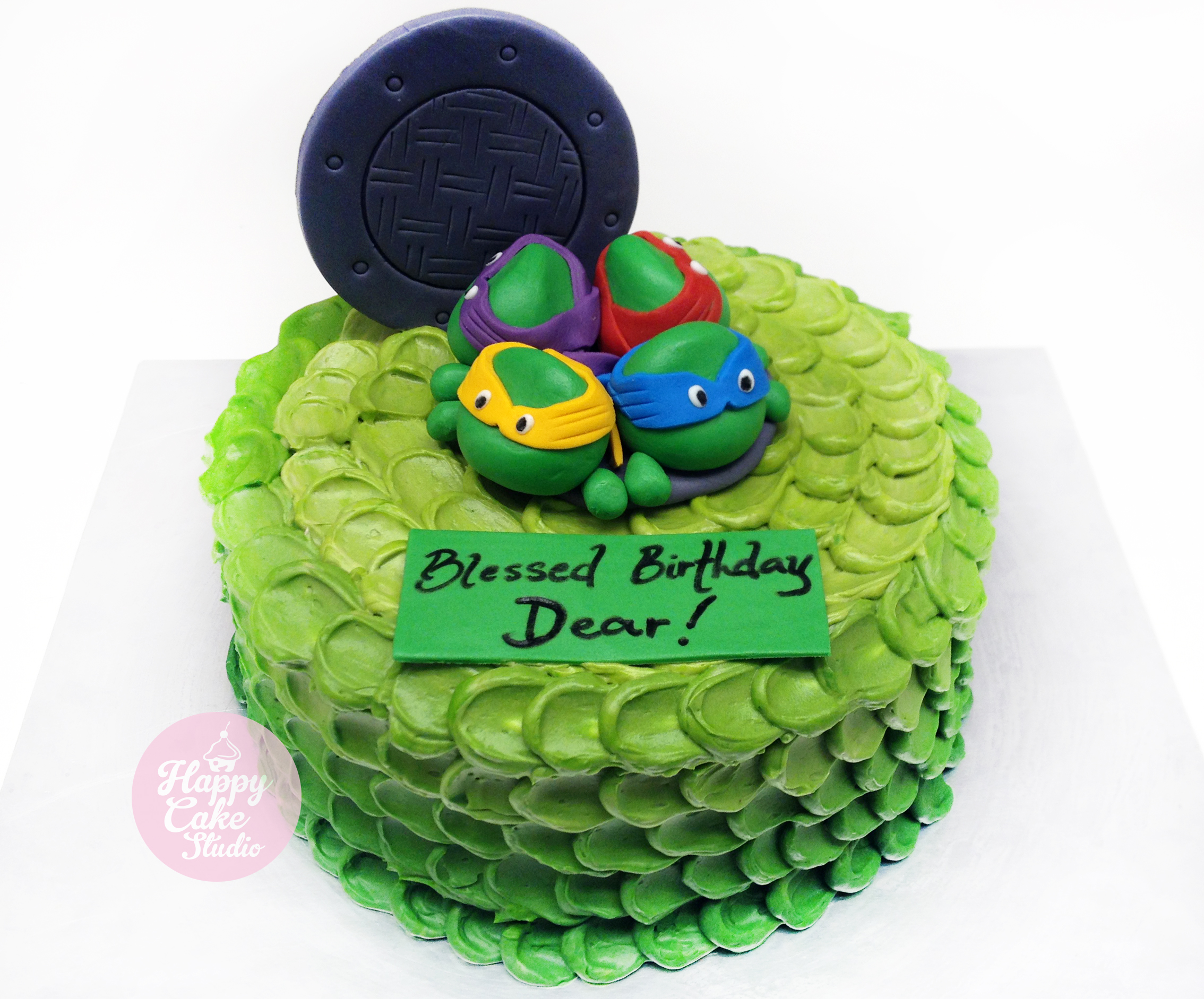 Detail Ninja Turtles Baby Shower Cake Nomer 55