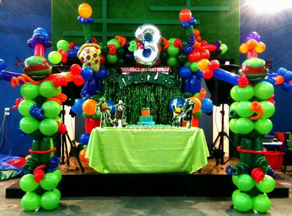 Detail Ninja Turtles Balloon Columns Nomer 2