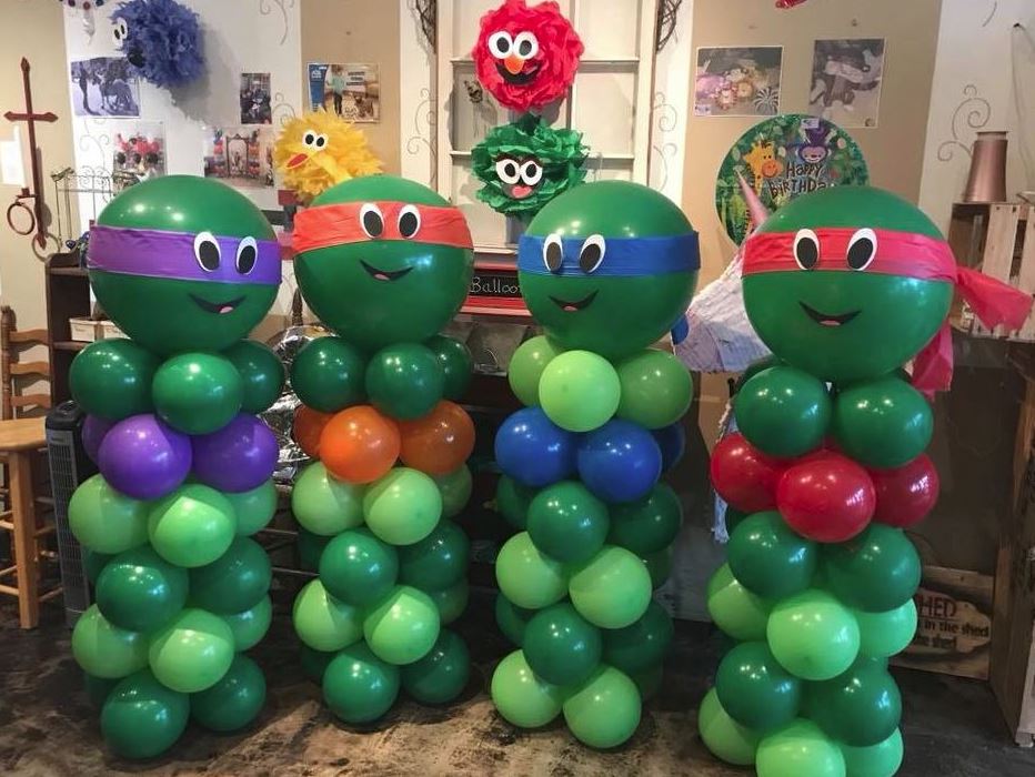 Detail Ninja Turtles Balloon Columns Nomer 15