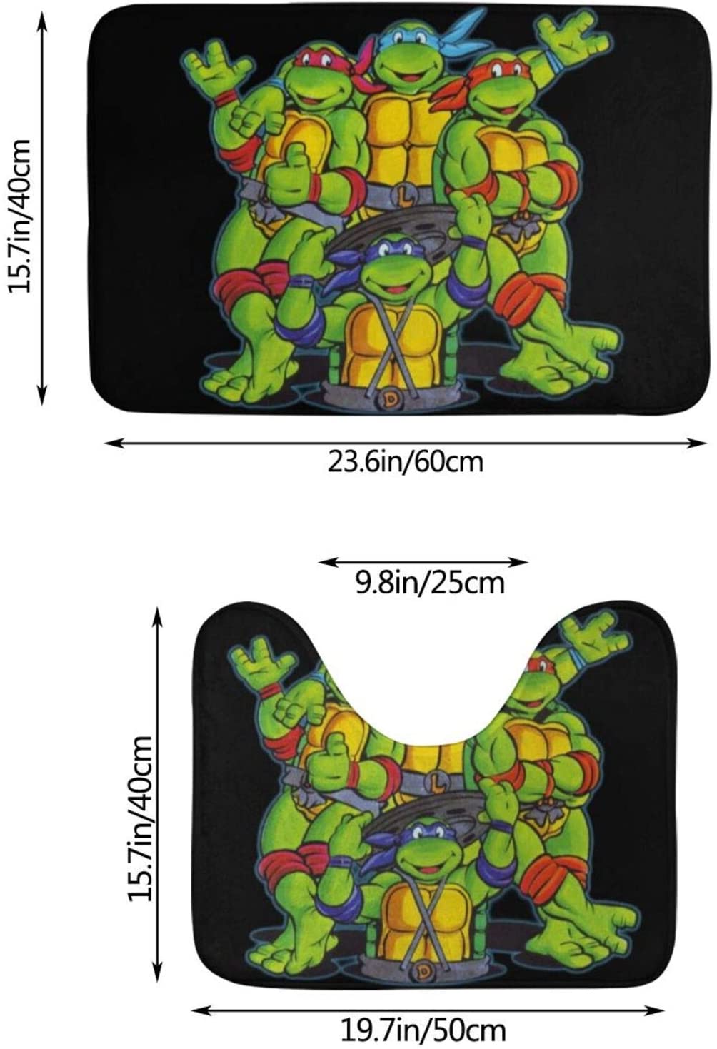 Detail Ninja Turtles Bath Rug Nomer 56