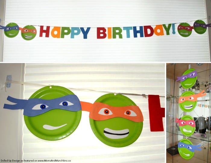 Detail Ninja Turtles Birthday Banner Nomer 16