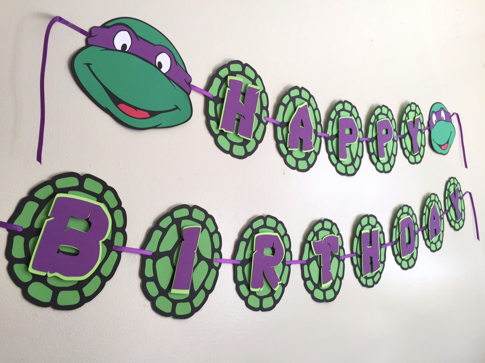 Detail Ninja Turtles Birthday Banner Nomer 49