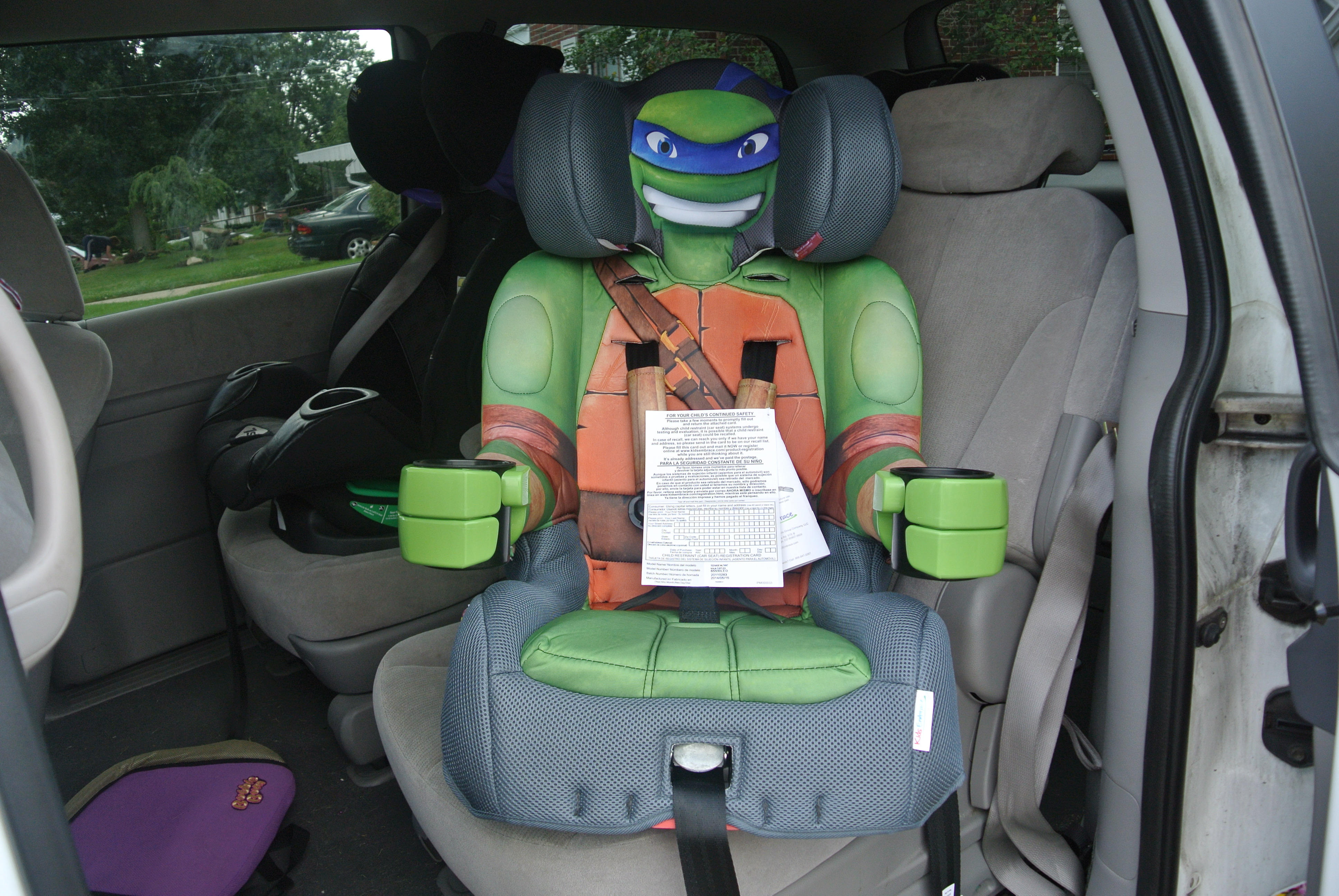 Detail Ninja Turtles Car Seat Nomer 5