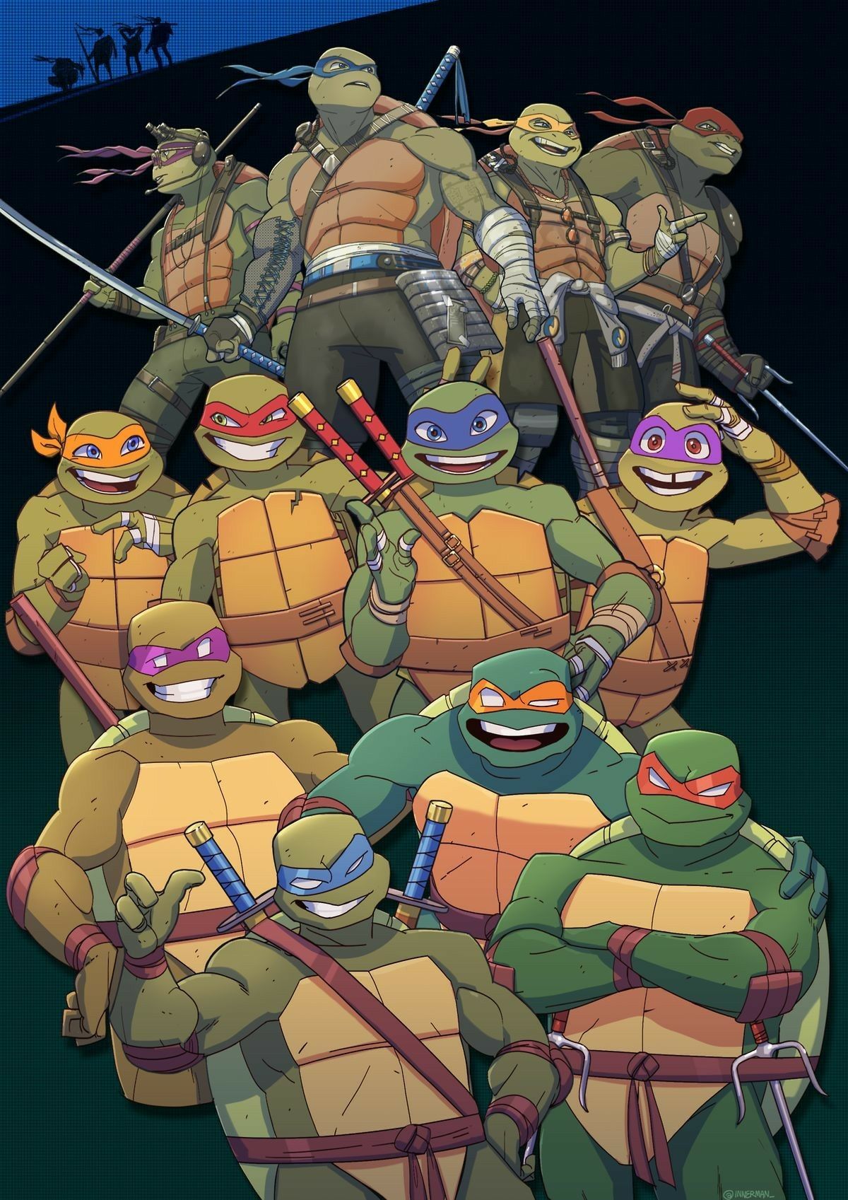 Detail Ninja Turtles Cartoon Pic Nomer 54