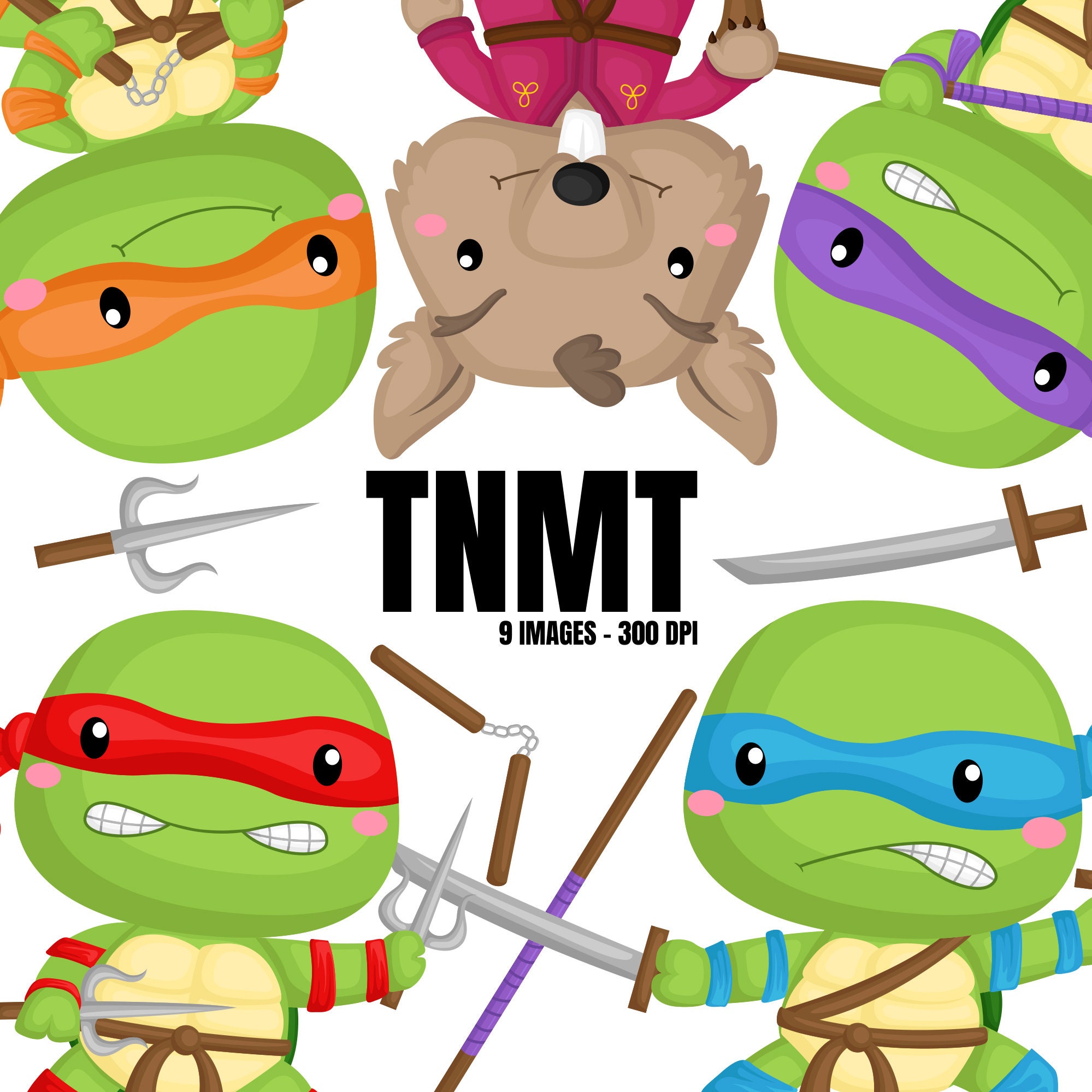 Detail Ninja Turtles Clipart Nomer 23