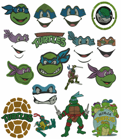 Detail Ninja Turtles Clipart Nomer 46