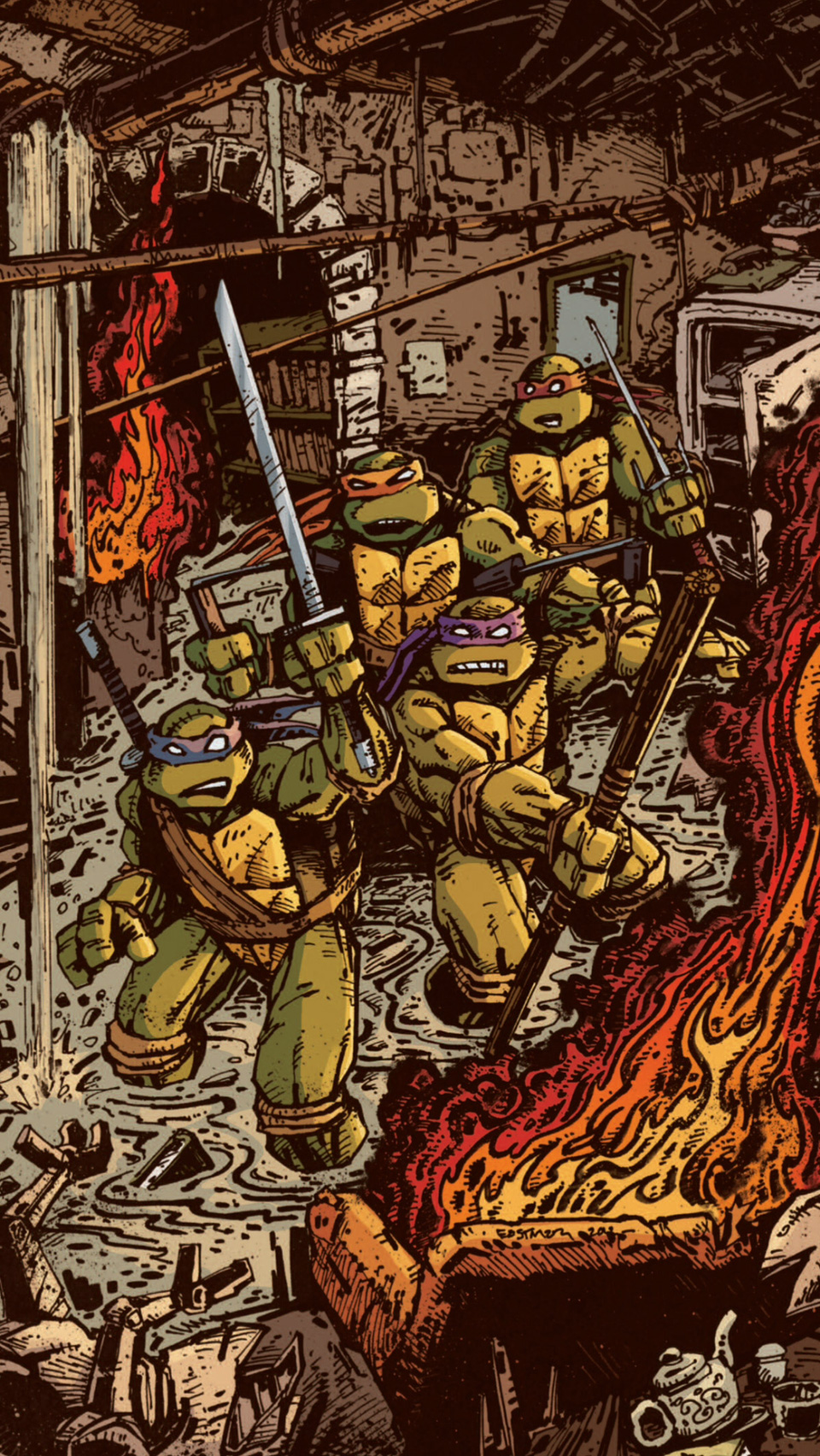 Detail Ninja Turtles Iphone Wallpaper Nomer 19