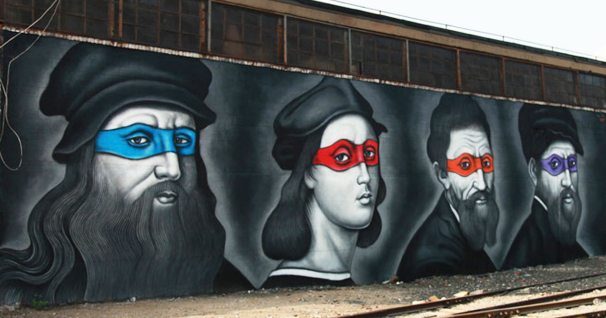 Detail Ninja Turtles Named After Nomer 8