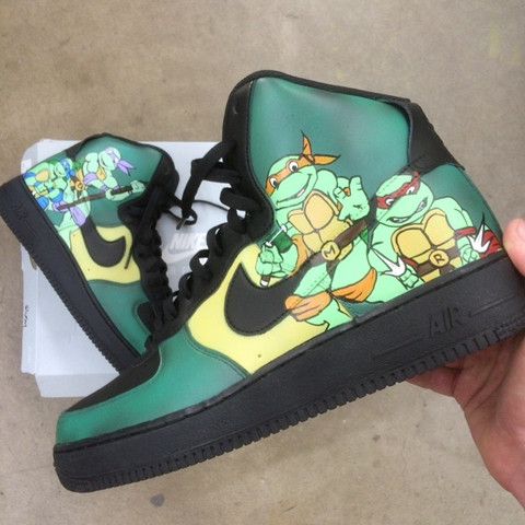 Detail Ninja Turtles Nike Shoes Nomer 11