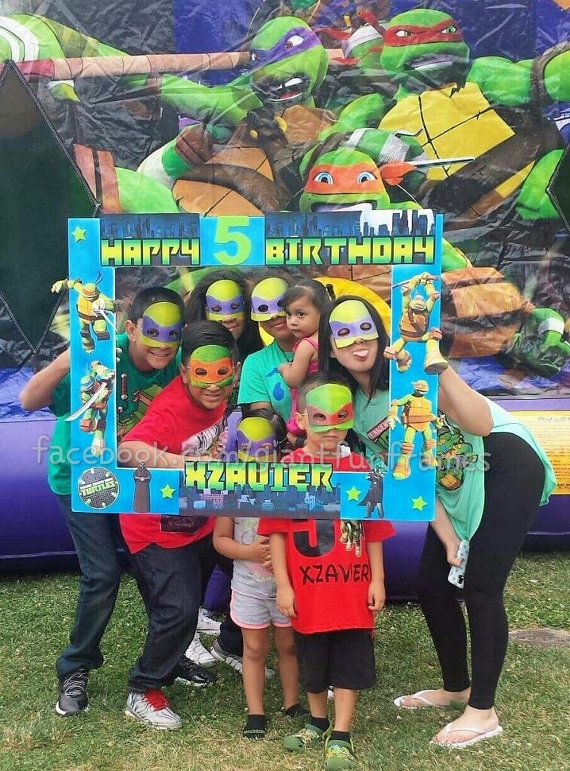 Detail Ninja Turtles Photo Booth Nomer 18