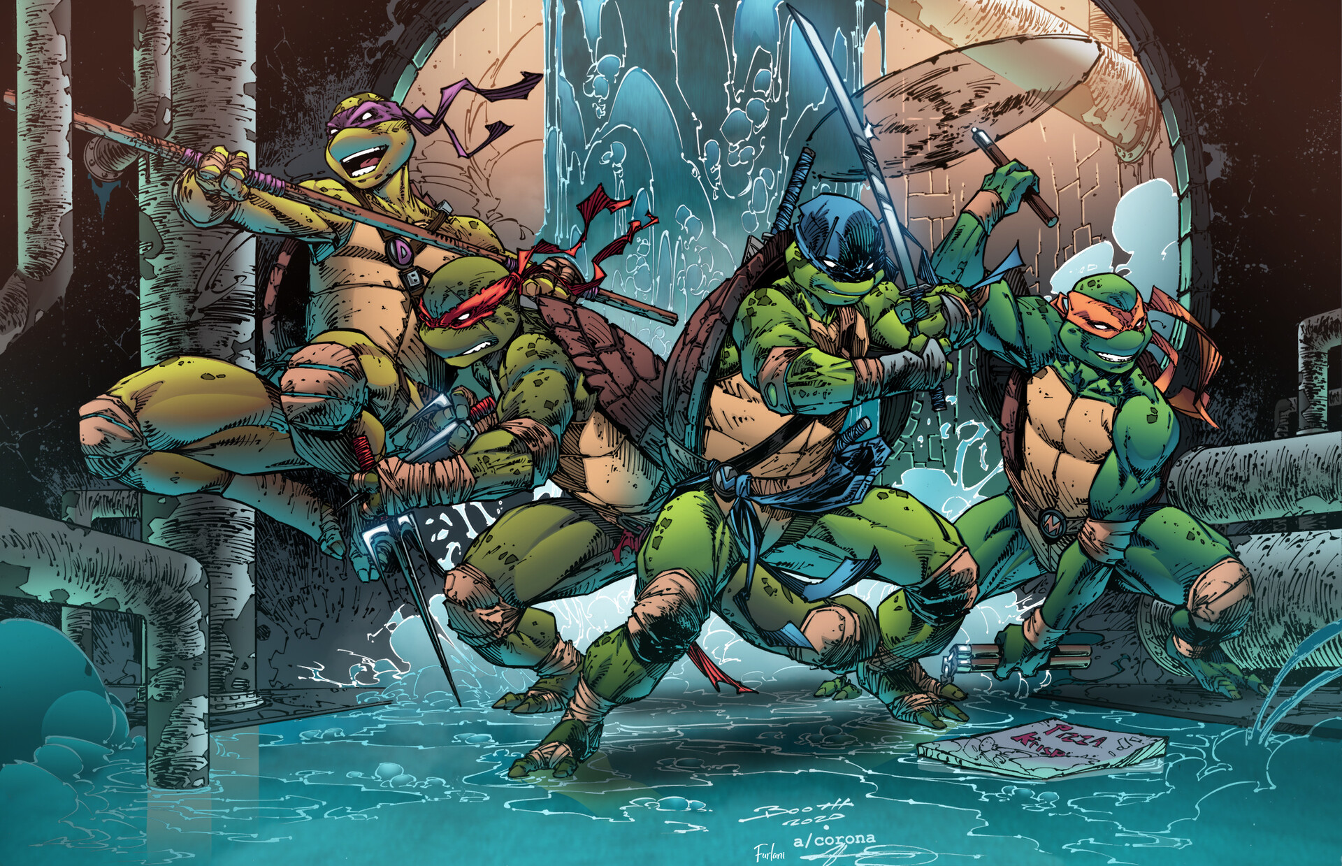 Detail Ninja Turtles Photo Booth Nomer 36