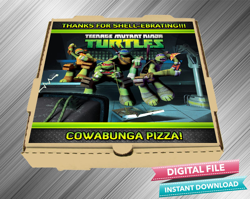 Detail Ninja Turtles Pizza Box Labels Nomer 20