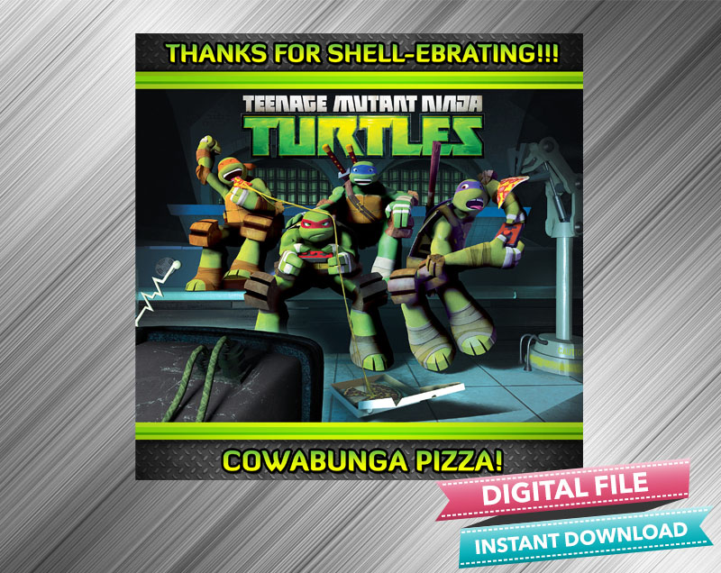 Detail Ninja Turtles Pizza Box Labels Nomer 29