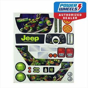 Detail Ninja Turtles Power Wheels Jeep Nomer 10